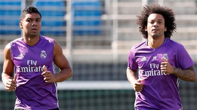 ريـال مدريد يجهز مارسيلو وكاسميرو للقاء أوساسونا بالليجا