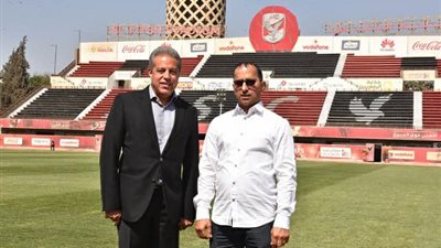 رئيس الفجيرة خلال زيارته للأهلي: أتمنى استمرار التعاون بين الناديين