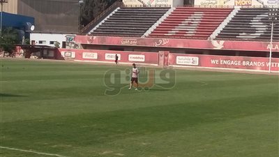 عبد الله السعيد يظهر للمرة الأولى في مران الأهلي بعد أزمته (صور)