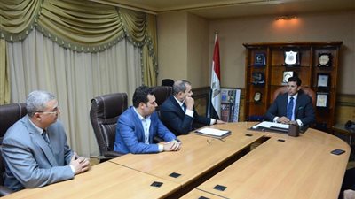 وزير الرياضة الجديد يجتمع بقيادات الوزارة بأول يوم في منصبه الجديد