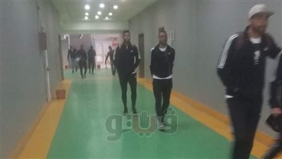الاتحاد السكندري يصل برج العرب لملاقاة المصري (صور)