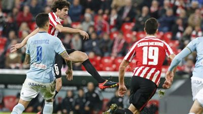 «إتلتيك بيلباو» يتعادل سلبيا أمام سيلتافيجو بالشوط الأول