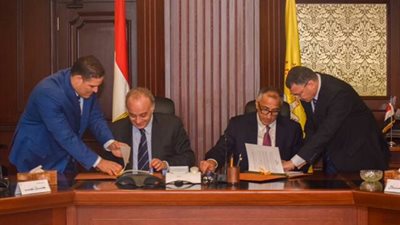 البنك المركزي والرقابة المالية يوقعان اتفاقية تفاهم لتبادل المعلومات