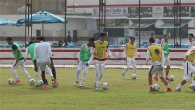 تدريبات بدنية قوية للاعبي الزمالك