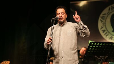 «الهلباوي» يتألق في حفله الغنائي بساقية الصاوي (صور)