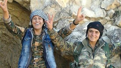 الإيزيديات تقتلن العشرات من عناصر داعش