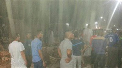 أهالي الحبيل بالأقصر يقطعون الطريق بسبب أزمة المياه ليلة العيد