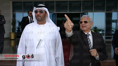 حلمي ووزير الدولة الإماراتى يبحثان التعاون التكنولوجي