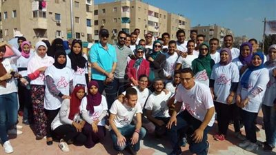 إذاعة القناة تنقل فعاليات حملات تزيين ميادين الإسماعيلية