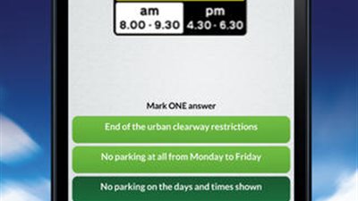 تَعلم قيادة السيارات مع «Theory Test UK»