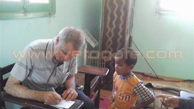 بالصور.. قافلة طبية لعلاج أهالي المجاورة 40 في العاشر من رمضان