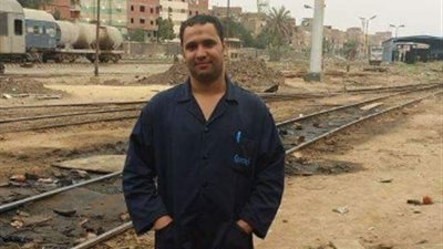 تفاصيل وفاة مهندس صيانة صدمه قطار بورش السكك الحديدية