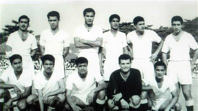 صورة نادرة للمنتخب المصرى في أول فوز بالبطولة الأفريقية 1959