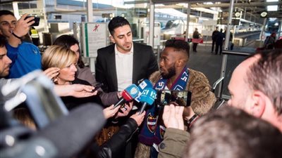 استقبال رائع للسعودي فهد المولد في إسبانيا (صور)