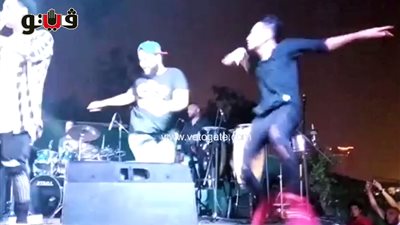 بالفيديو.. سيدة عجوز تشعل حفل «أوكا وأورتيجا» بـ«رقص المهرجانات»