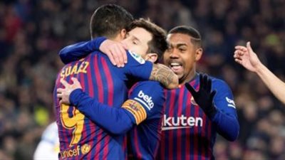 برشلونة يهزم جيرونا بهدفين في الليجا