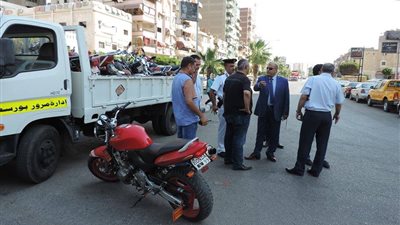 أمن بورسعيد: ضبط 42 مخالفة في حملة مرورية