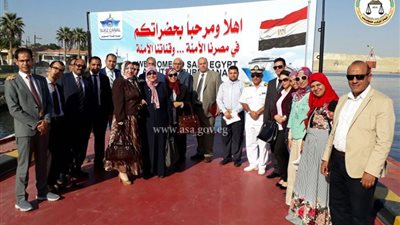 وفد بالمحاسبات يزور مشروع قناة السويس والمنطقة الصناعية