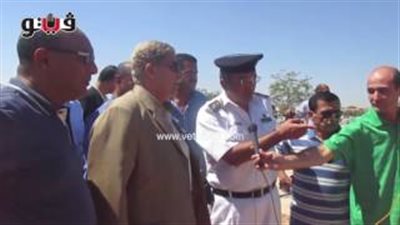 محافظ الإسماعيلية يتفقد أعمال نفق المشاة أمام جامعة قناة السويس