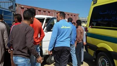 إصابة ٤ أشخاص بحادث انقلاب سيارة على طريق طنطا - كفر الشيخ