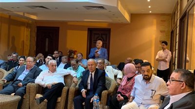 عمرو موسى ضيف صالون جمال الدين الثقافي (صور)