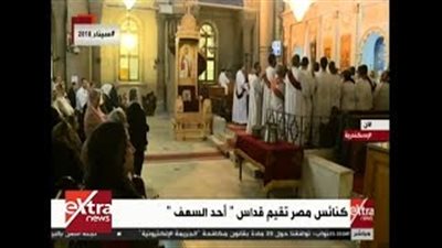 مراسم قداس أحد السعف في الكنائس (فيديو)