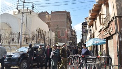 مدير أمن الدقهلية يتفقد خدمات الكنائس لتأمين احتفالات أحد السعف