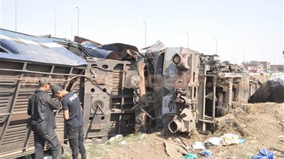 نيابة الجيزة: إجراء محاكاة لحادث قطار العياط بعد العيد