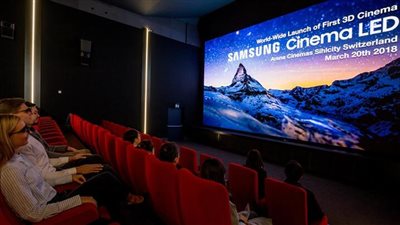 سامسونج تكشف عن أكبر شاشة عرض بحجم 14 مترا بدون بروجكتور