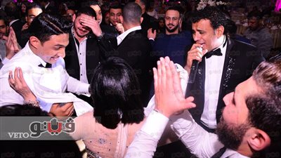 بالصور.. الليثي ودينا يشعلان حفل زفاف «سمر ومحمد» بحضور نجوم المجتمع