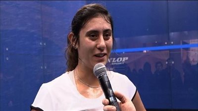 نور الشربيني عن فوزها ببطولة الإسكواش: «لحظات لن أنساها»