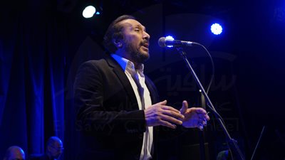 «الحجار» يحتفل بإطلاق «ما تاخدي بالك» في ساقية الصاوي