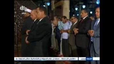 بالفيديو.. صلاة الغائب على أرواح شهداء القوات المسلحة بالأزهر