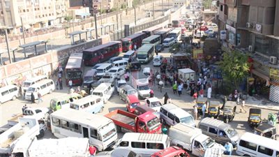 رفع كفاءة المنطقة المحيطة بمحطة مترو المرج الجديدة لقرب افتتاحها