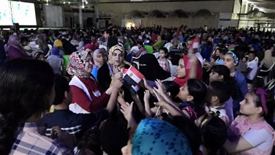 مديرية الشباب والرياضة بمطروح تحتفل مع الجماهير بامم أفريقيا (صور)