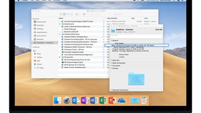 مايكروسوفت توفر خاصية File On demand لنظام تشغيل ماك