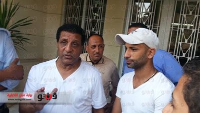 بالصور.. ألتراس ويلز المحلة يستقبل فاروق جعفر