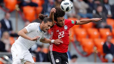 استمرار التعادل السلبي بين مصر وأوروجواي بعد 30 دقيقة (صور)