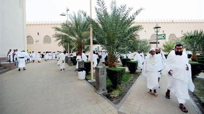 وصول أكثر من 700 ألف حاج إلى المدينة المنورة