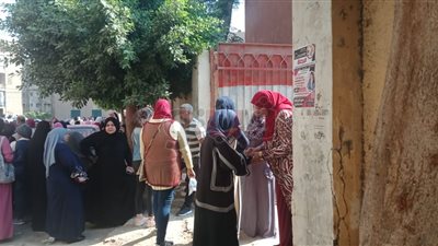 تفتيش طلاب الثانوية ذاتيا قبل امتحاني الفيزياء والتاريخ بالقليوبية (صور)