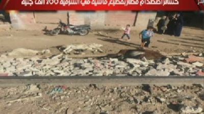 الغيطي يبرز خبر «فيتو»: 200 ألف جنيه خسائر اصطدام قطار بقطيع ماشية