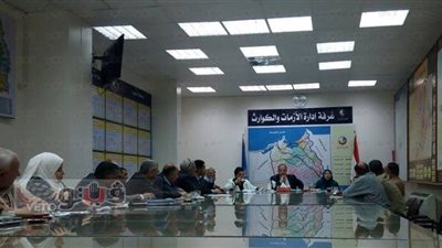 محافظ البحيرة يبحث إجراءات مواجهة السيول