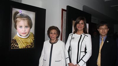 وزيرة الهجرة تشارك في إطلاق كتاب مصور عن معاناة اللاجئين