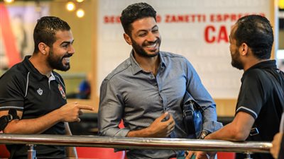 عبد الفضيل وحسين السيد يلتقيان بعثة الأهلي.. تعرف على التفاصيل