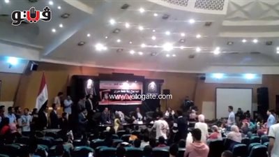 طالبة بجامعة حلوان تهدي أغنية للفنانة بشرى (فيديو)