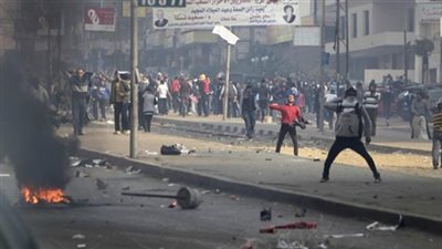 بالفيديو.. اشتباكات عنيفة بين أهالي المطرية وعناصر «الإرهابية»