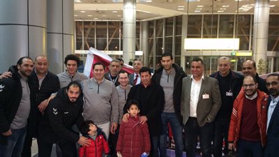 بعثة منتخب مصر لكرة اليد تصل مطار القاهرة برفقة وزير الرياضة