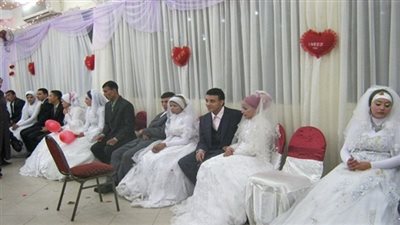 «الأورمان» تنظم حفل زفاف جماعي بطور سيناء