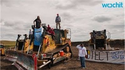 بالفيديو.. الهنود الحمر يحتلون خط نفط البيبلاين بين «داكوتا» و«ألينوي»