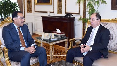 تفاصيل لقاء رئيس الوزراء والسفير اللبناني بالقاهرة